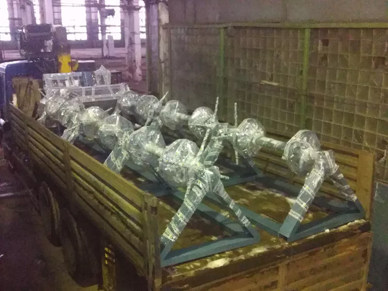 Shipment of RM-1250 decoiler